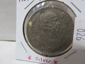 lot 26 image: Mexico Silver Peso