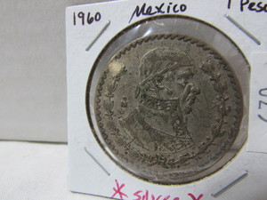 lot 29 image: Mexico Silver Peso