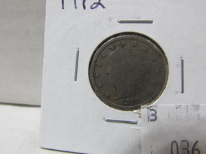 lot 36 image: V - Nickel