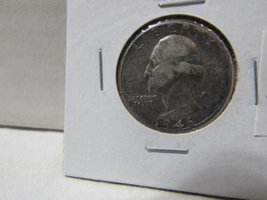 lot 55 image: Washington Silver Quarter