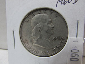 lot 60 image: Franklin Half Dollar