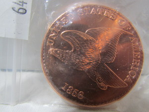 lot 64 image: Flying Eagle Design Coin
