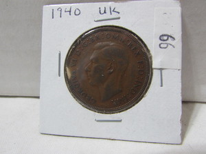 lot 66 image: Great Brittan Large One Penny