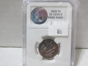 lot 86 image: Washington Quarter (West Point Mint)