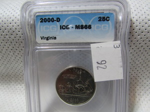 lot 92 image: Washington Quarter