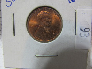 lot 93 image: Lincoln Cent