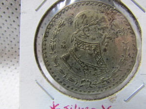 lot 107 image: Mexico Silver Peso