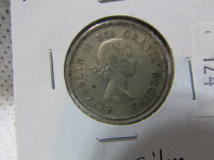 lot 124 image: Canada Silver Quarter