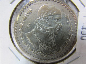 lot 130 image: Mexico Silver Peso