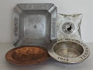 lot 228 image: Vintage Ashtray Selection & More
