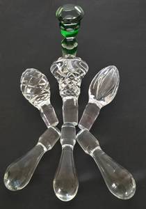 lot 240 image: Seven Vintage Large Decanter Stoppers