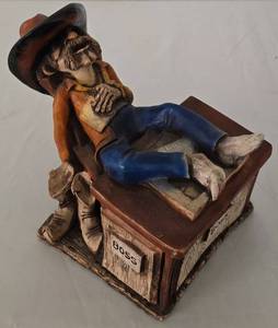 lot 243 image: Vintage Shade Tree BOSS Cowboy Figure