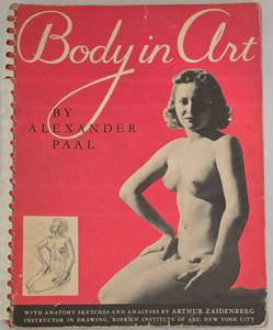 lot 261 image: Vintage Book Body in Art by Alexander Paal Volume