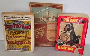lot 275 image: Vintage Montgomery Ward  Replica Sears Roebuck Catalogues