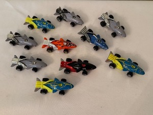 lot 24 image: Lot of 10 Hot Wheels Shark Cruiser Diecast Cars Assorted Colors