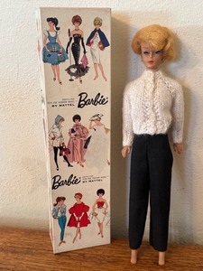 lot 50 image: Vintage 1960s Midge Barbie Doll by Mattel with Original Box