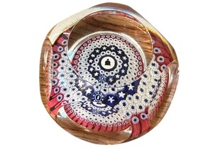 lot 77 image: Whitefriars Full Lead Crystal Paperweight Made in England