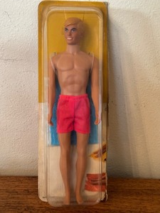 lot 85 image: Vintage Mattel Ken Doll in Original Packaging, Stock No. 1088