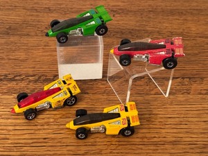 lot 95 image: Set of 4 Vintage 1987 Hot Wheels Shadow Jet Diecast Cars