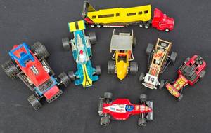 lot 292 image: Fun Group of Toy Racecars & More
