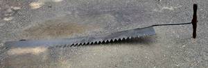 lot 428 image: Vintage Two-Man Cross Cut Saw