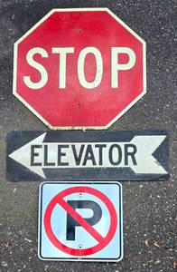 lot 431 image: Three StreetDirectional Signs