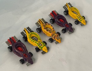 lot 139 image: Set of 5 Hot Wheels Turboa Diecast Cars Assorted Colors