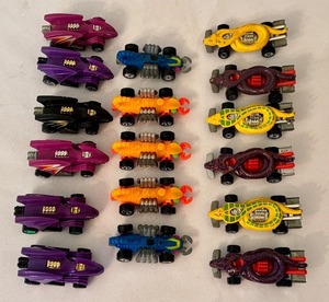 lot 160 image: Set of 17 Hot Wheels Cars - Vamprya, Eevil Weevil and Turboa (1995)