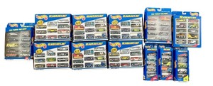 lot 191 image: Collection of 11 Hot Wheels Gift Packs Assorted Die-Cast Cars in Sealed Packaging