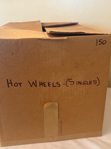 lot 192 image: Mystery Box of Unsorted Hot Wheels Singles (Approx. 150 Cars)