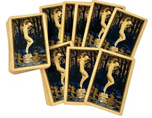 lot 351 image: Vintage Minneapolis Foshay Tower Nude Playing Cards Set