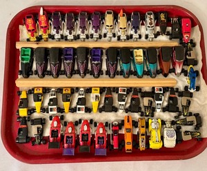 lot 358 image: Collection of 36 Hot Wheels Diecast Cars including Surf Crate, Phaethon, Sood Fast, Truck T