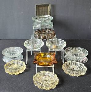 lot 447 image: Large Selection of Cool Vintage Ashtrays
