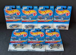 lot 305 image: Seven New Hot Wheels Shelby Cobra 427 SC Cars