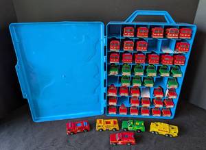 lot 314 image: Vintage Case of Hot Wheels Emergency Vehicles