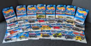 lot 328 image: Thirty New Hot Wheels Single Car Packs