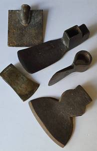 lot 530 image: Grouping of Vintage Tool Heads