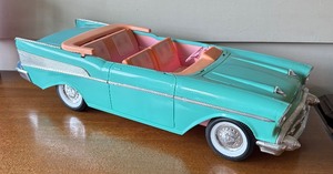 lot 503 image: Vintage Barbie Chevy Bel Air Convertible Car