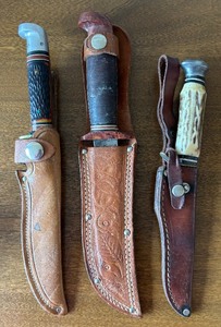 lot 508 image: Vintage Knives by Western and Olsen Knife Company