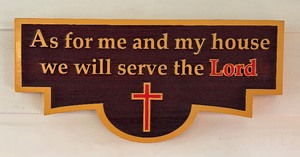 lot 513 image: Vintage Religious Decorative Wall Hanging