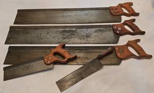 lot 230K image: Vintage Hand Saw Collection