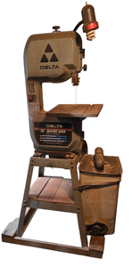 lot 100K image: Delta 10 Band Saw on Work Bench