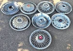 lot 693 image: Variety of Wheel Covers  Hub Caps  Including Cutlass Ciera Option