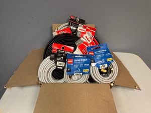 lot 42 image: Eight Rolls of RG6 Cable