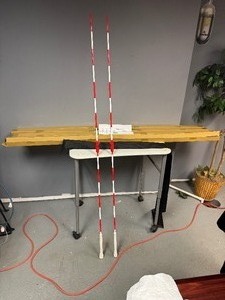 lot 51 image: 5 Sets of 2 Tandem Sports Volleyball Antenna with Carrying Bag (new in box - one opened for pictures.)