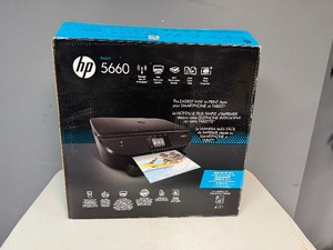 lot 62 image: HP Envy 5660 Wireless Printer. Print, Scan, Copy, Photo.