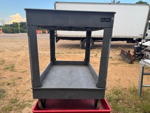 lot 63 image: Gray Uline Cart. 44 (to handle) x 25 x 32 tall