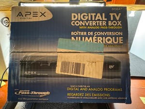 lot 85 image: Digital TV Converter Box