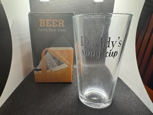 lot 92 image: Daddys Sippy Cup Beer Glass