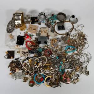lot 53 image: Large Costume Jewelry Lot